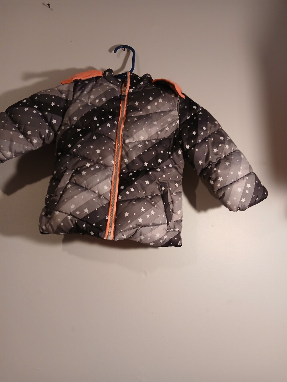 Pink Platinum Girls Puffer Jacket, With Attached Hood. Size 2T. - Picture 3 of 10